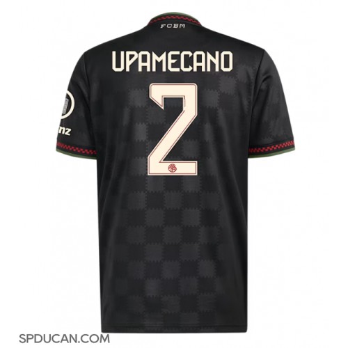 Muški Nogometni Dres Bayern Munich Dayot Upamecano #2 Rezervni 2025-26 Kratak Rukav Muški Nogometni Dres Bayern Munich Dayot Upamecano #2 Rezervni 2025-26 Kratak Rukav